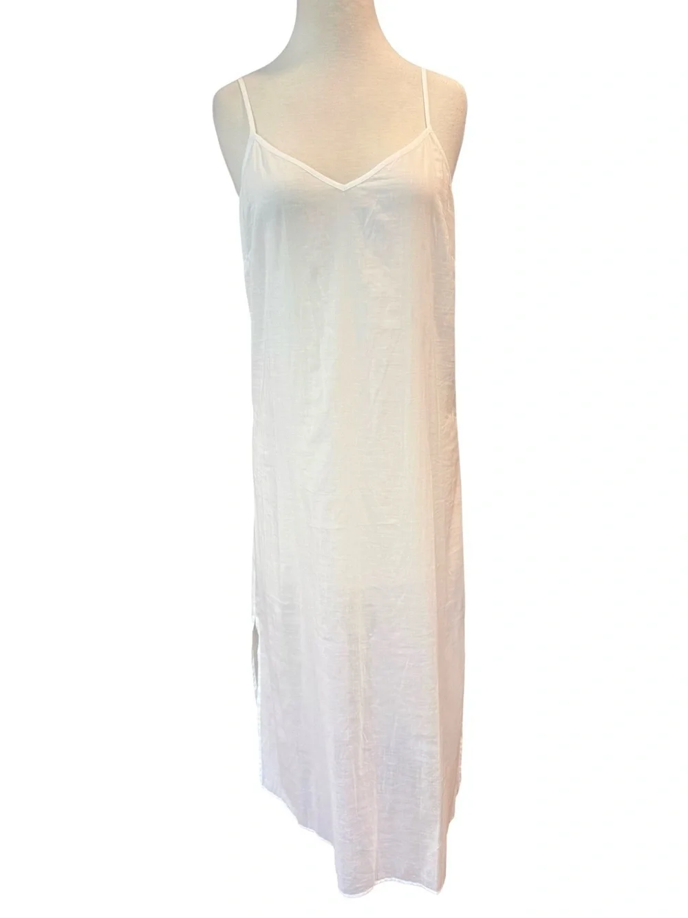 Tory Burch Embroidered Peasant Maxi Dress Cover-up On or Off Shoulder Small